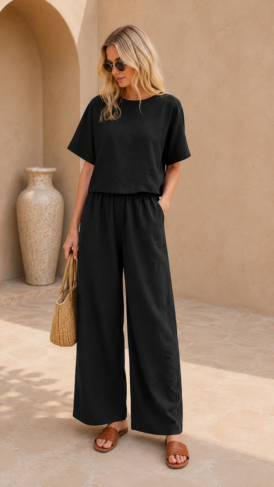 July - Two Piece Relaxed Lounge Set