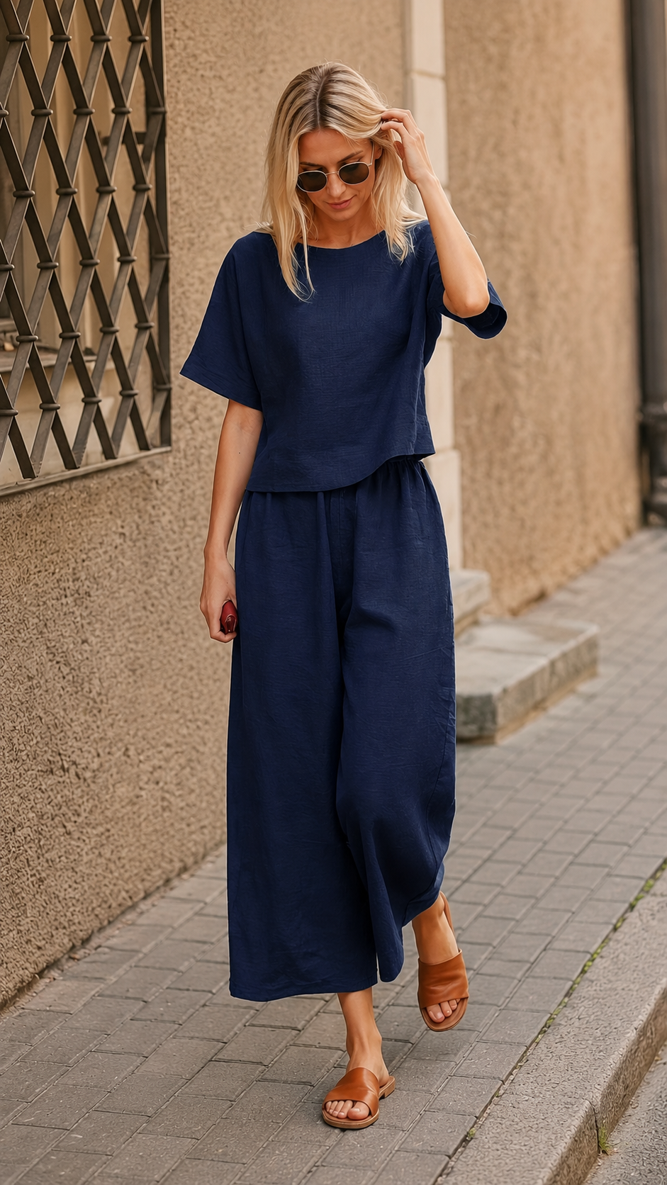 July - Two Piece Relaxed Lounge Set