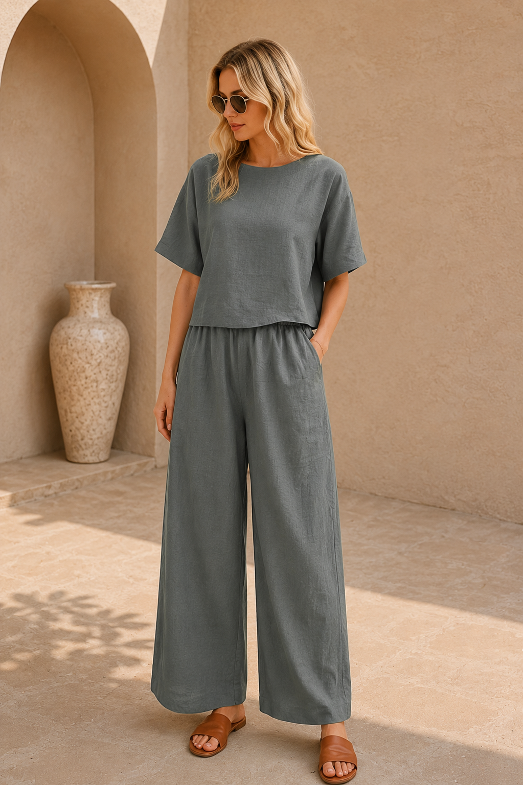 July - Two Piece Relaxed Lounge Set
