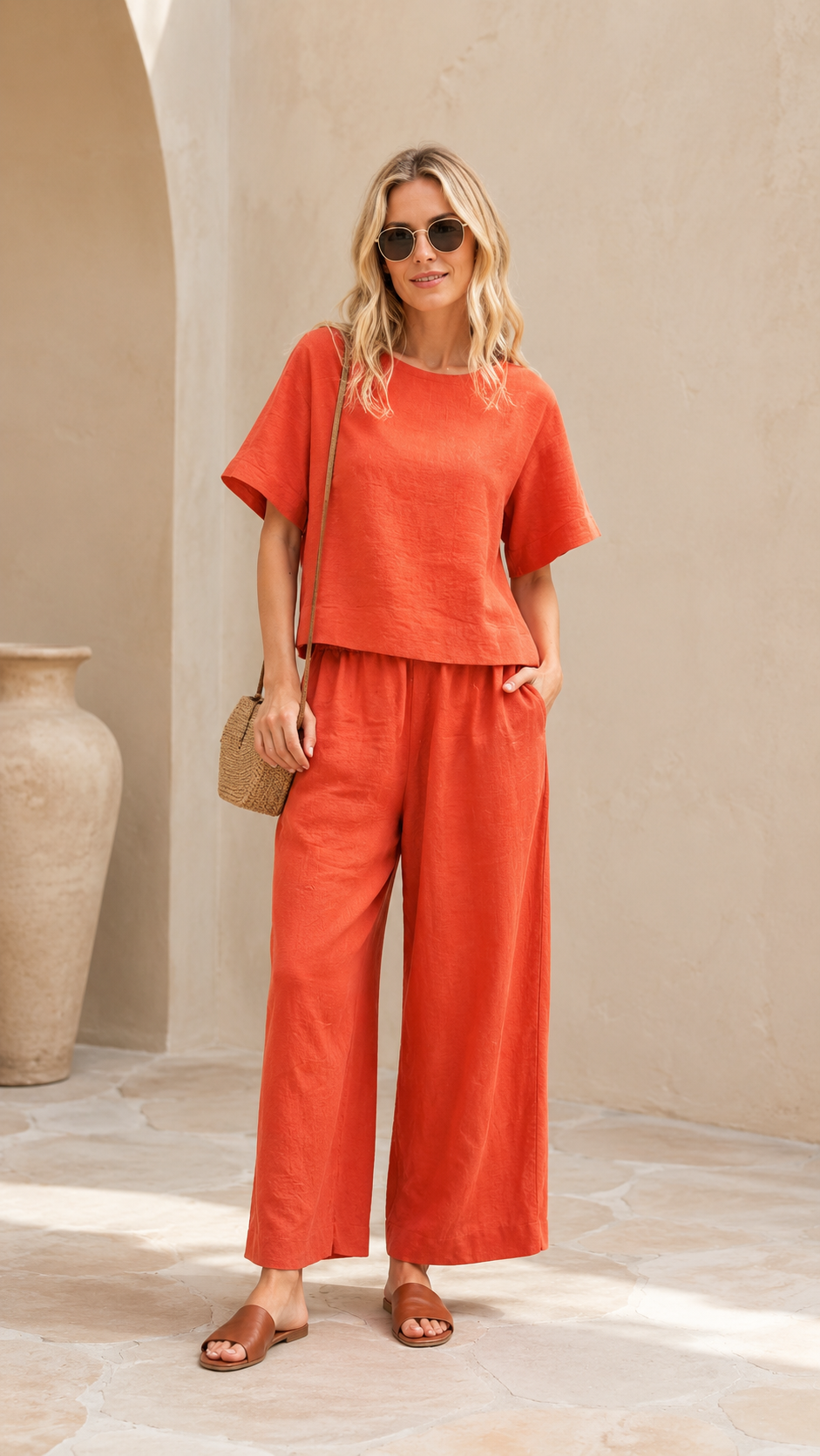 July - Two Piece Relaxed Lounge Set