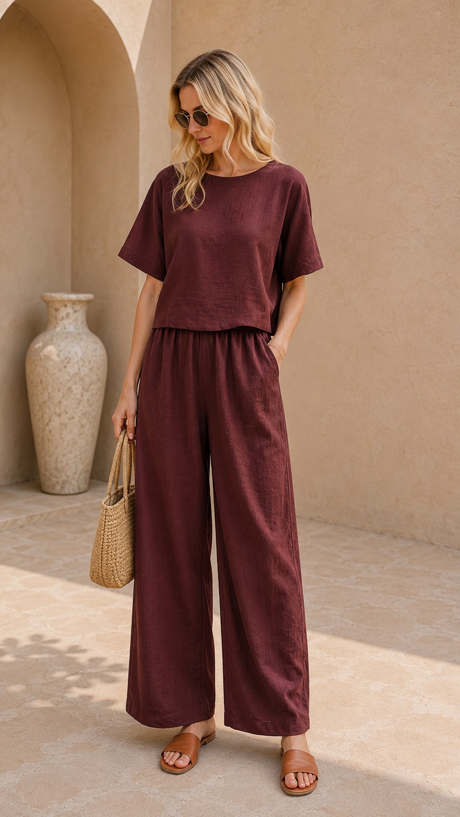 July - Two Piece Relaxed Lounge Set