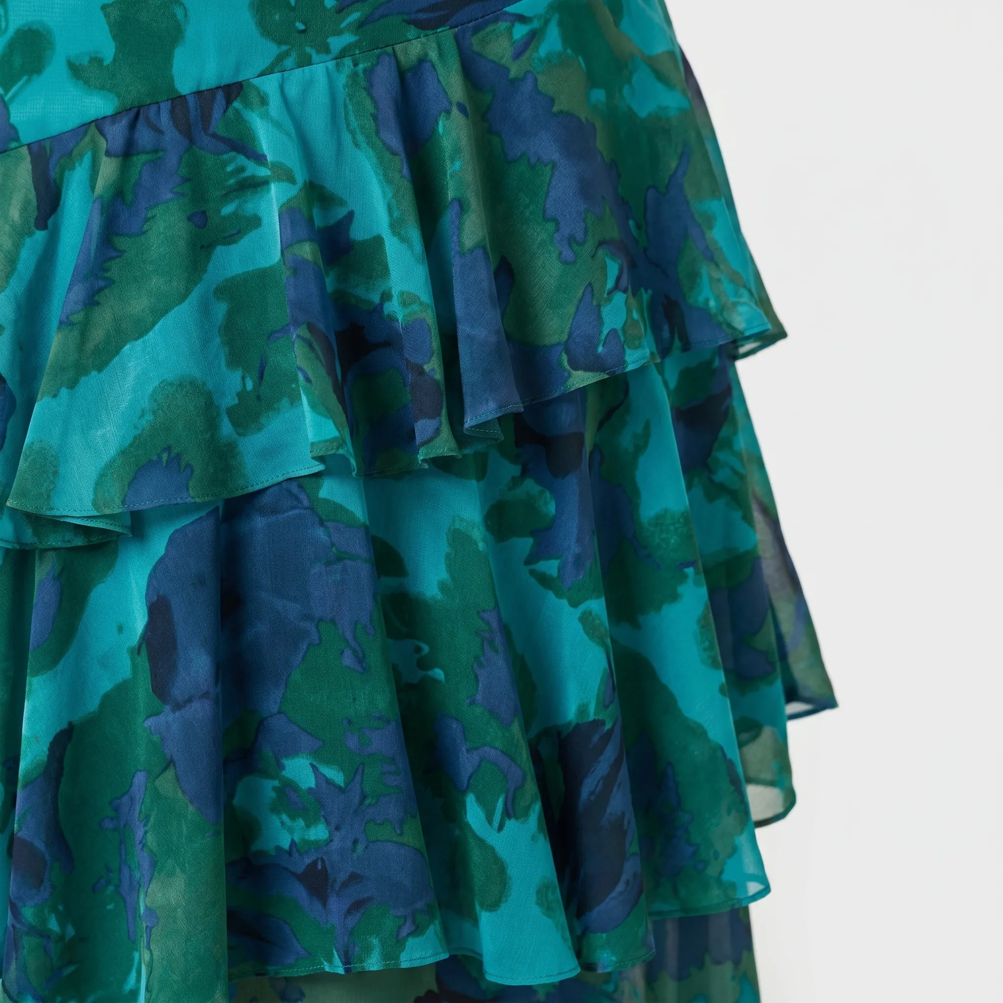 Ada  - Sleeveless Tiered Maxi Dress