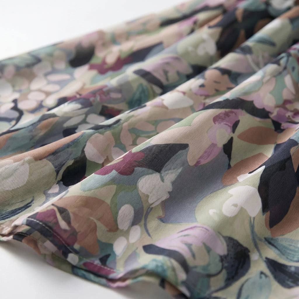 Anna  - Floral Midi Dress