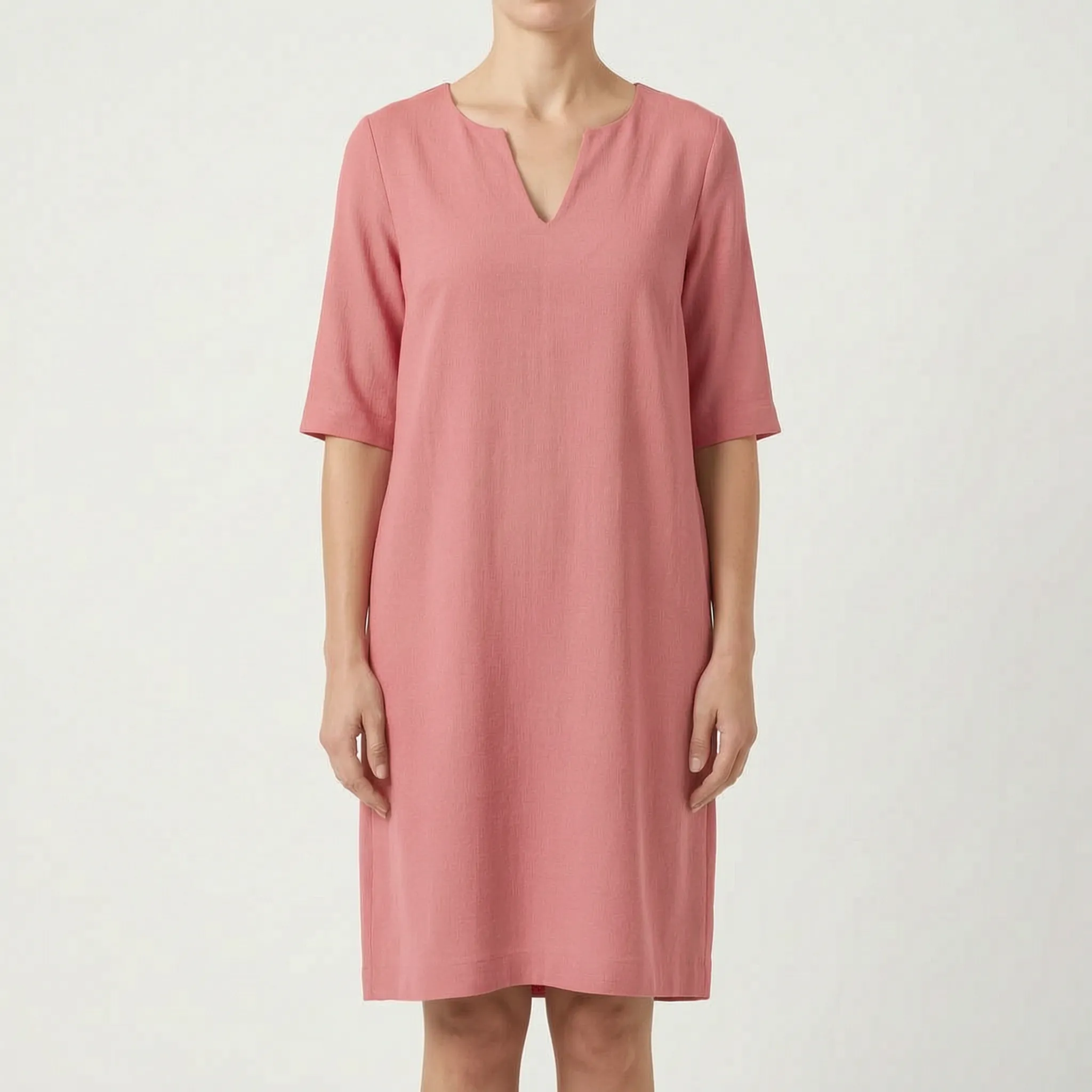 Billie  - Relaxed Shift Midi Dress