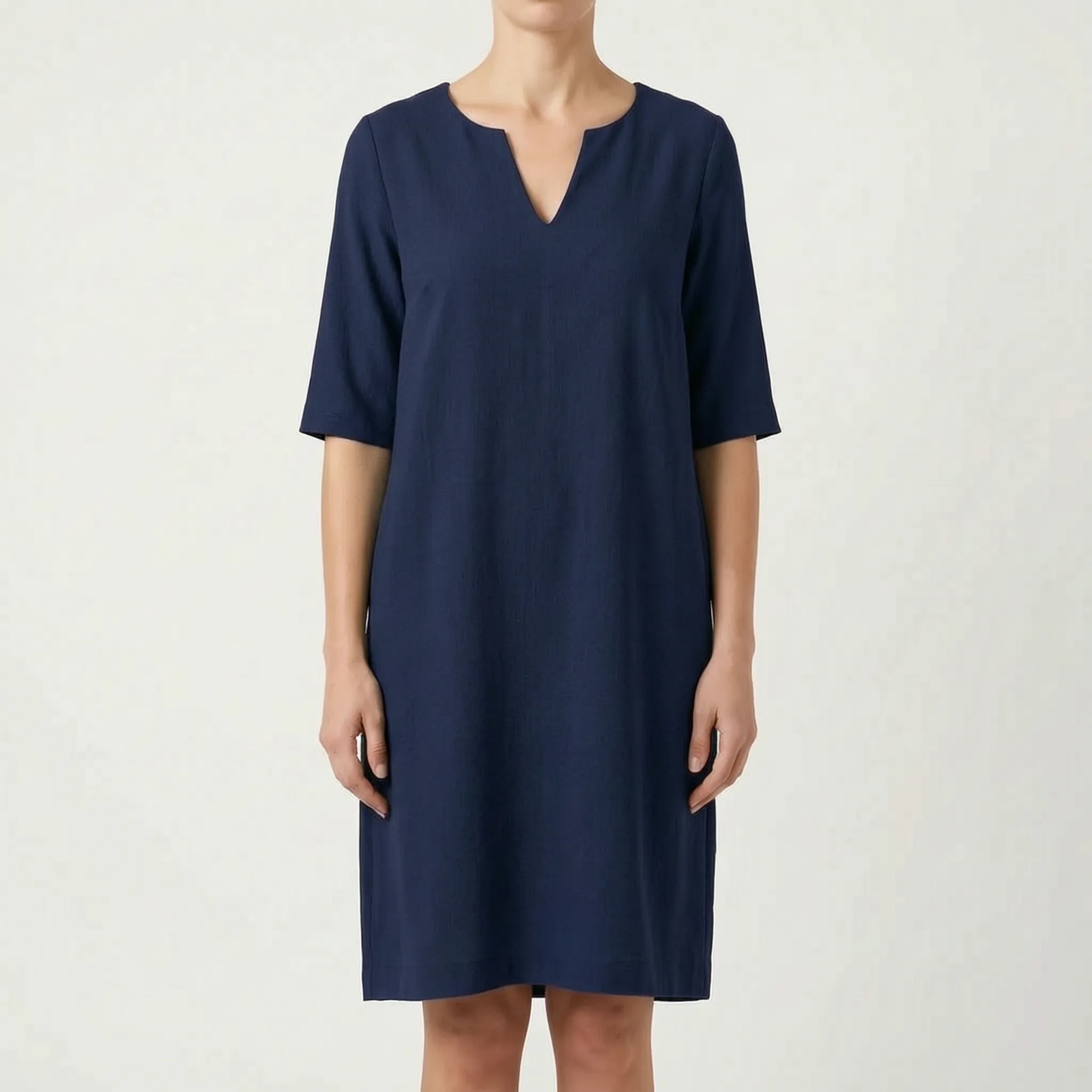 Billie  - Relaxed Shift Midi Dress
