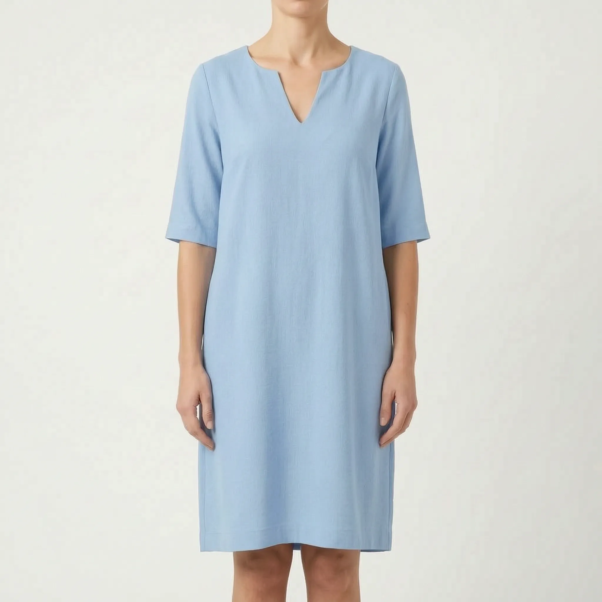 Billie  - Relaxed Shift Midi Dress
