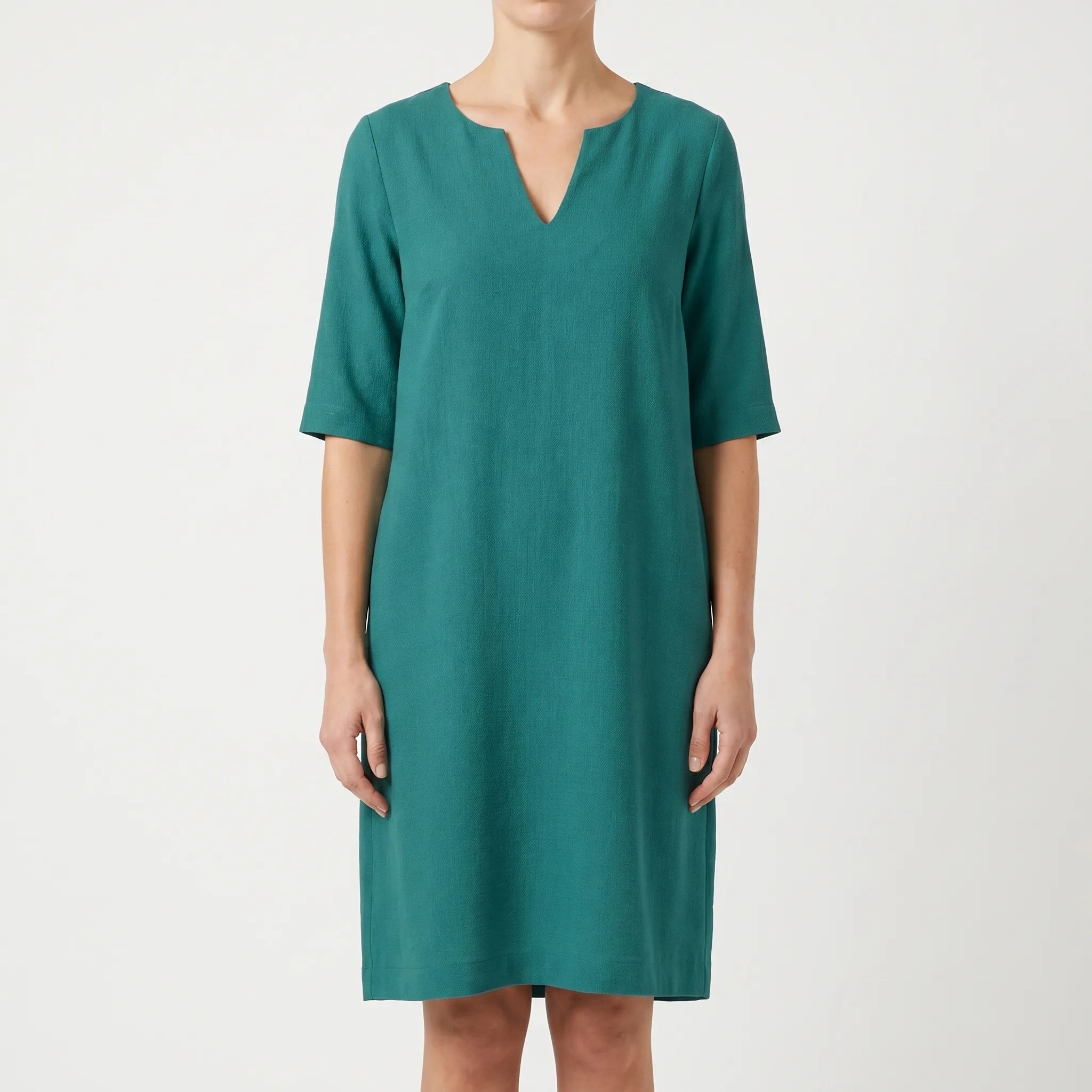 Billie  - Relaxed Shift Midi Dress