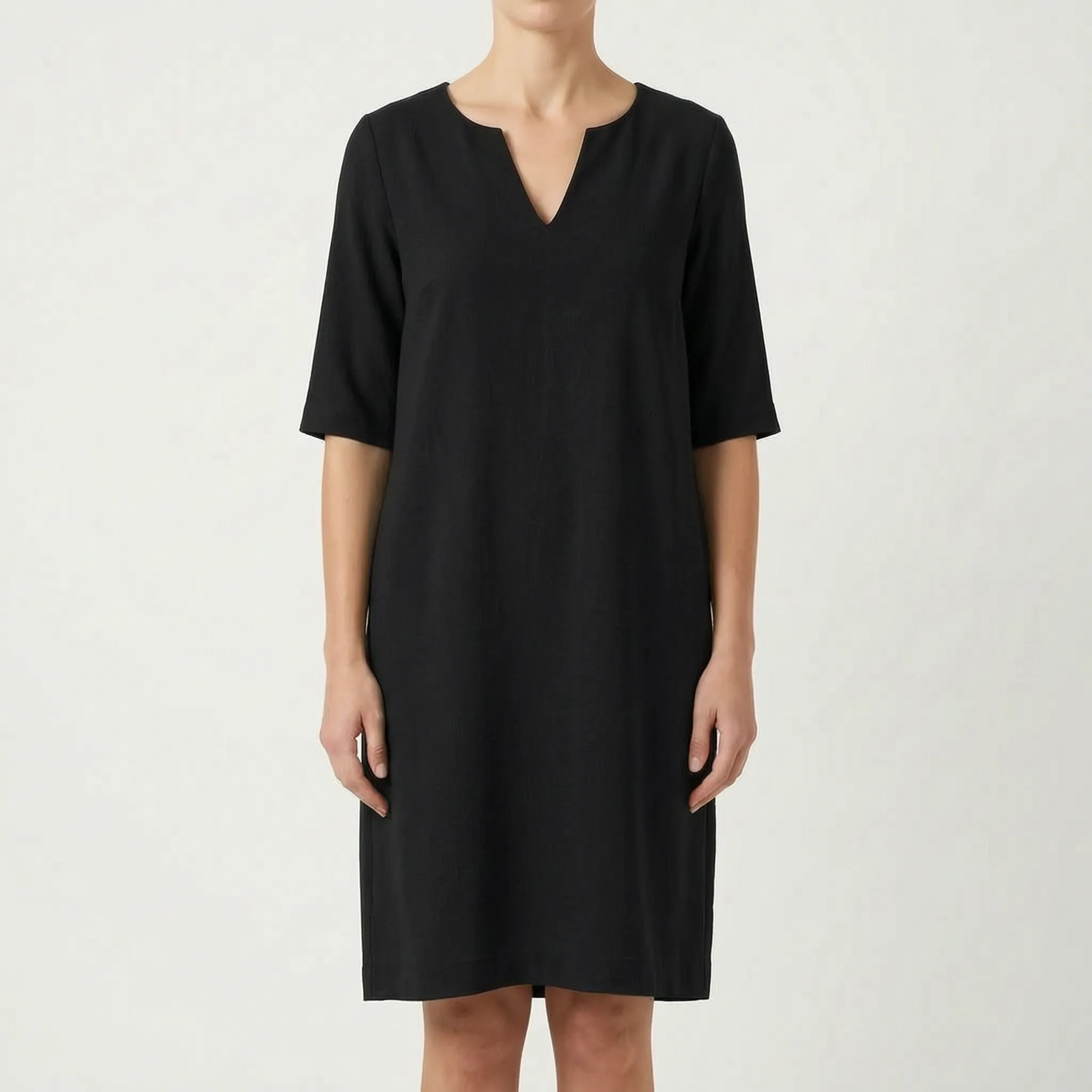 Billie  - Relaxed Shift Midi Dress