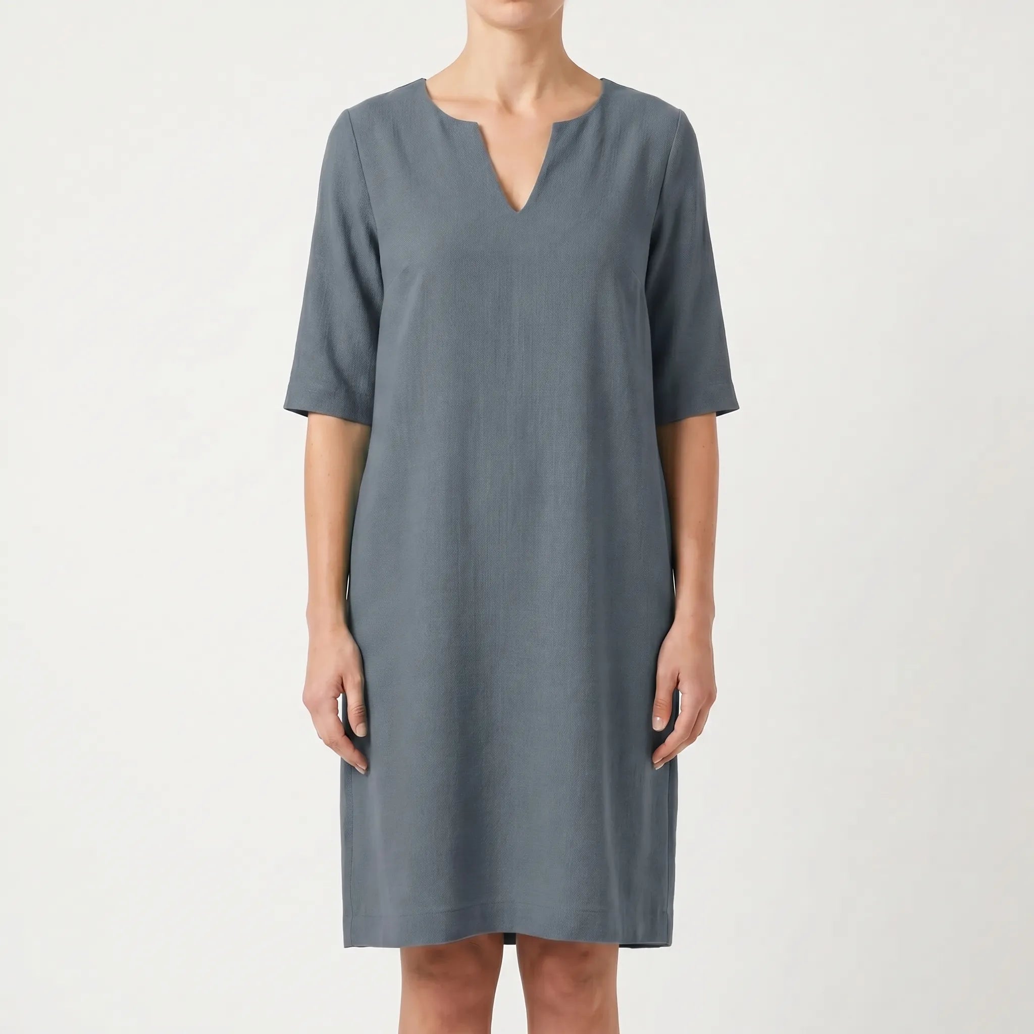 Billie  - Relaxed Shift Midi Dress