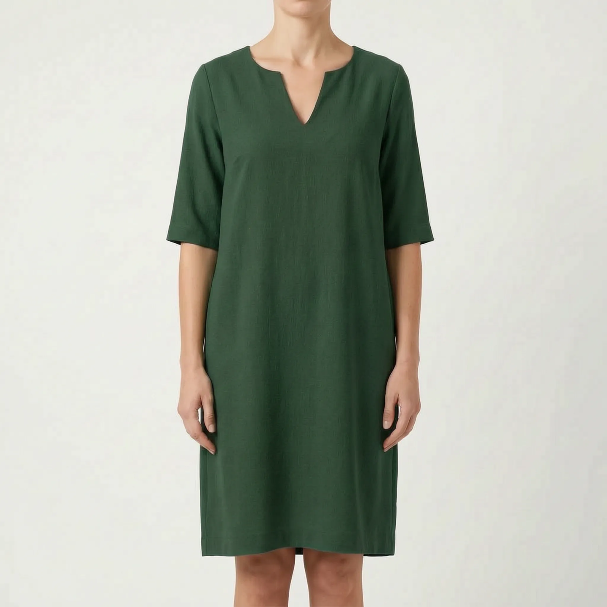 Billie  - Relaxed Shift Midi Dress