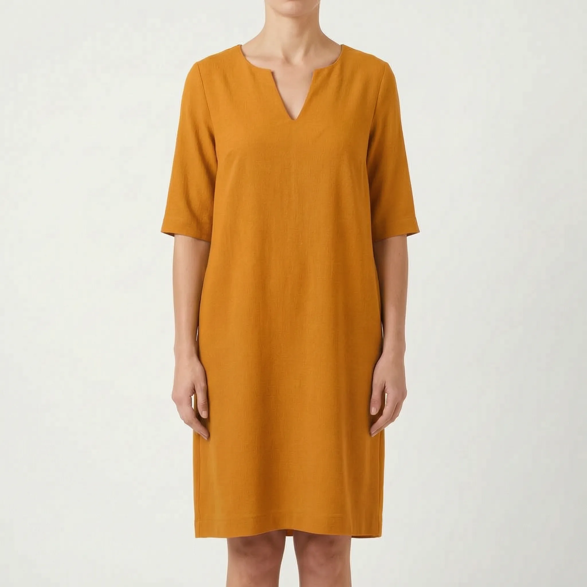 Billie  - Relaxed Shift Midi Dress
