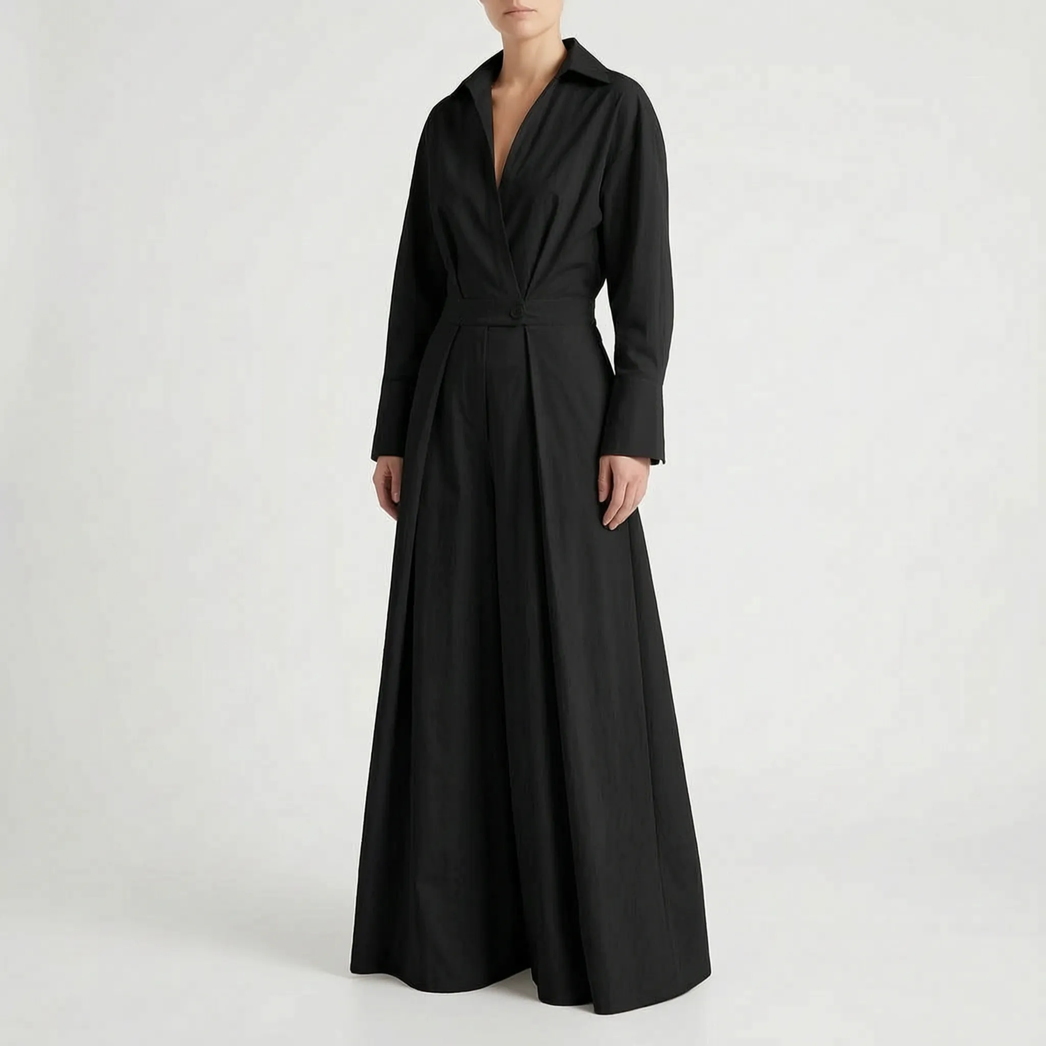 Carolyn  - Midi Shirt Dress