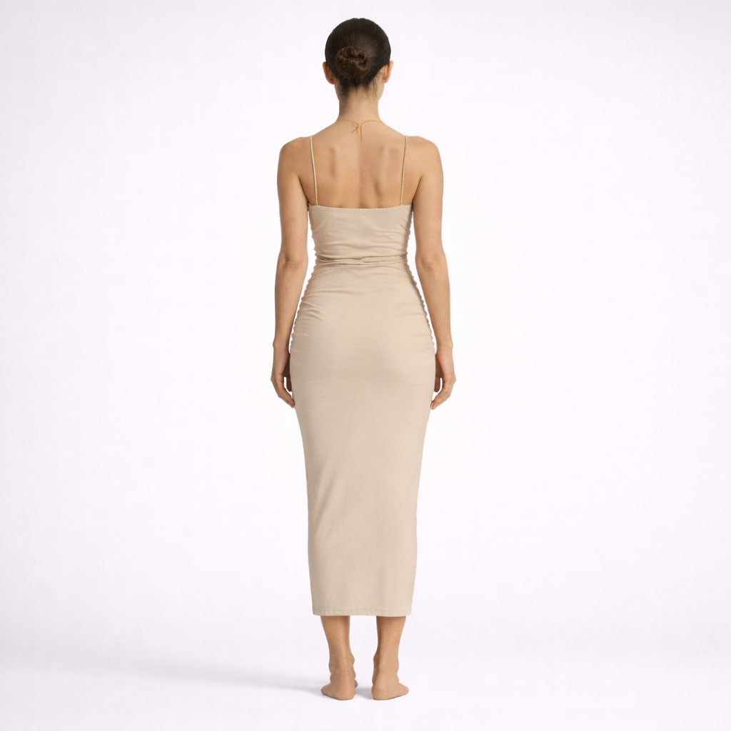 Dress Midi Sand