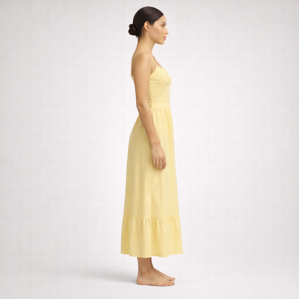 Dress Summer Butter Yellow