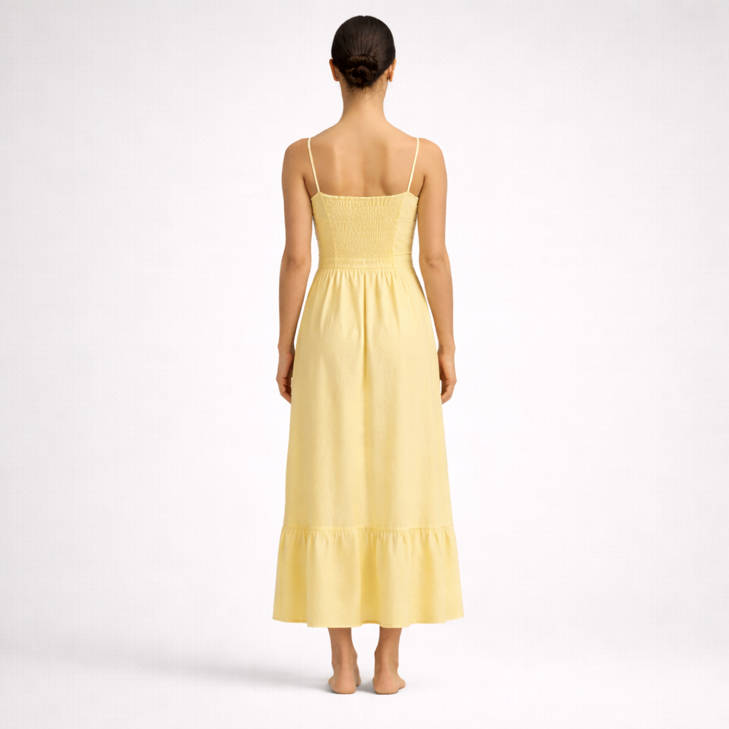 Dress Summer Butter Yellow