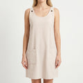 Karen  - Sleeveless Striped Summer Dress