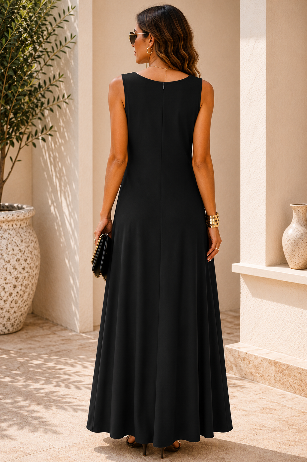 Lisa - Elegant Maxi Evening Dress