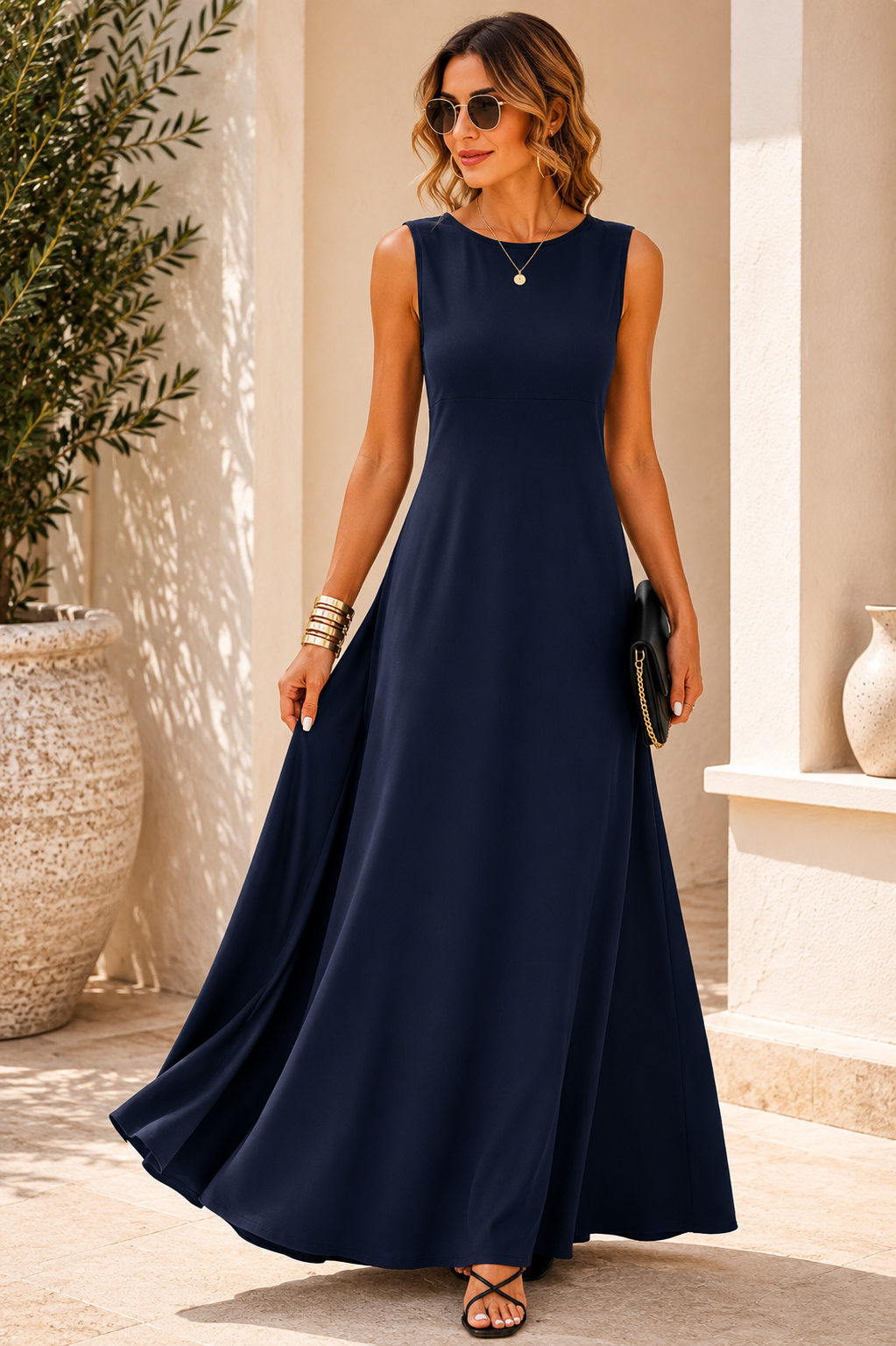 Lisa - Elegant Maxi Evening Dress