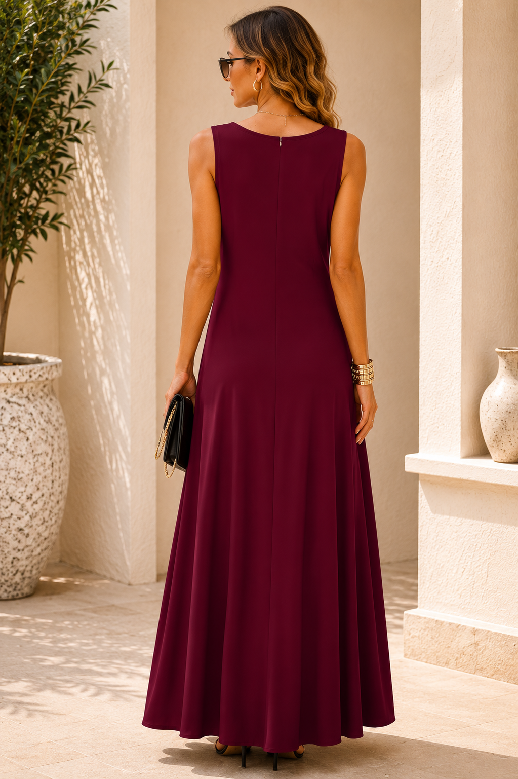 Lisa - Elegant Maxi Evening Dress