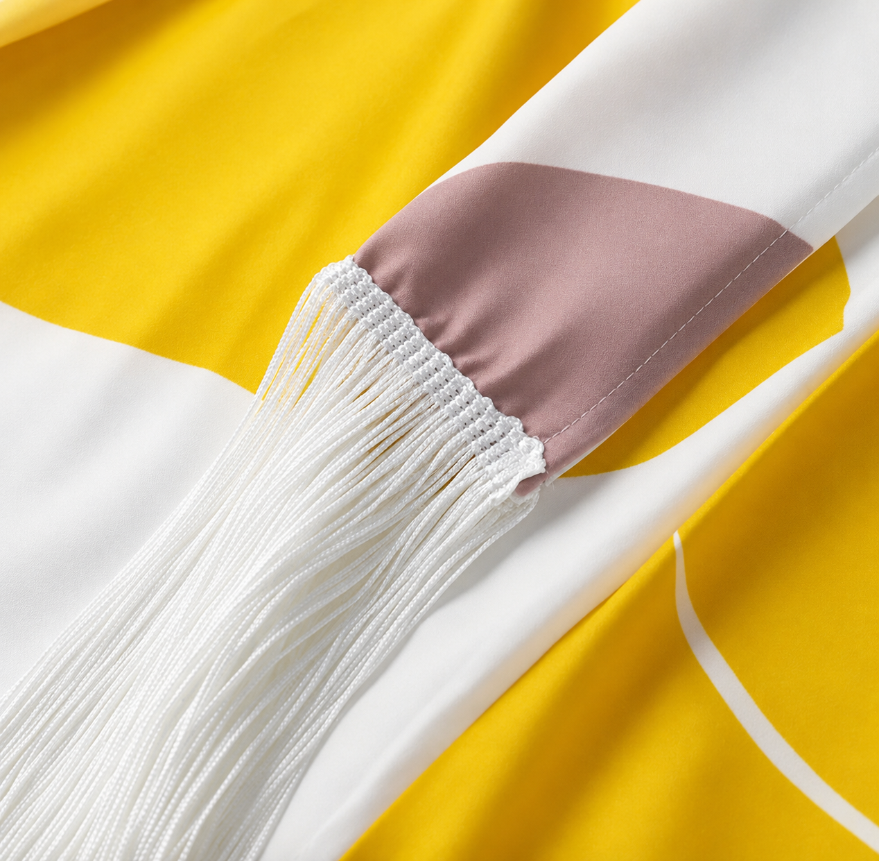 Selene - Fringe Resort Midi Dress
