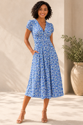 Elowen - Floral Summer Tea Dress