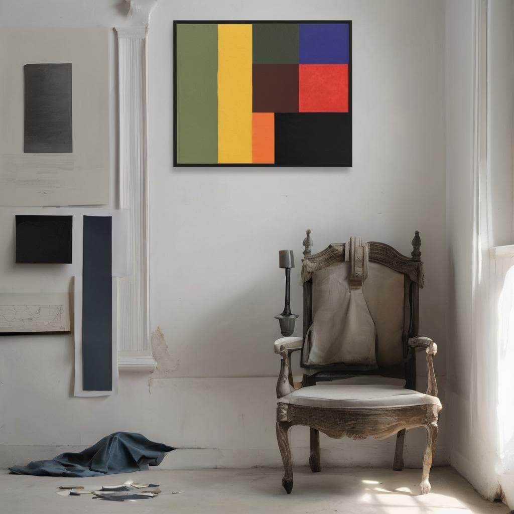 Έργα τέχνης, ιστορικά πορτρέτα και ζωγράφοι σε εκθεσιακό χώρο.